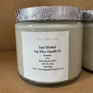Romance Soy Wax Candle